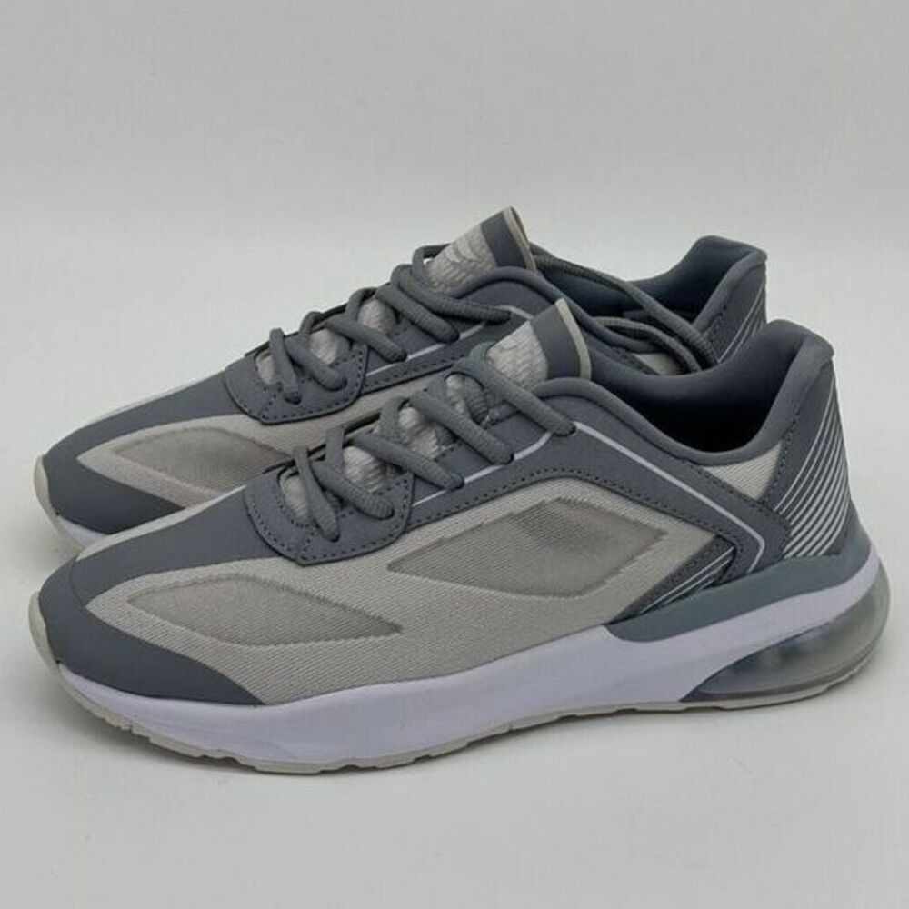 Fabletics Melrose Air Performance Sneaker Shoes Womens 8 Grey Lace Up Ladies NEW
